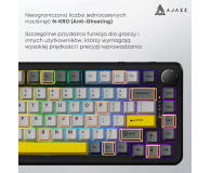 Ajazz AK820 MAX Magnetic switches Black Gray Yellow RGB - 1536367 - zdjęcie 12